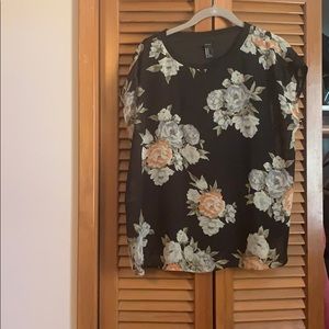 Floral blouse shirt